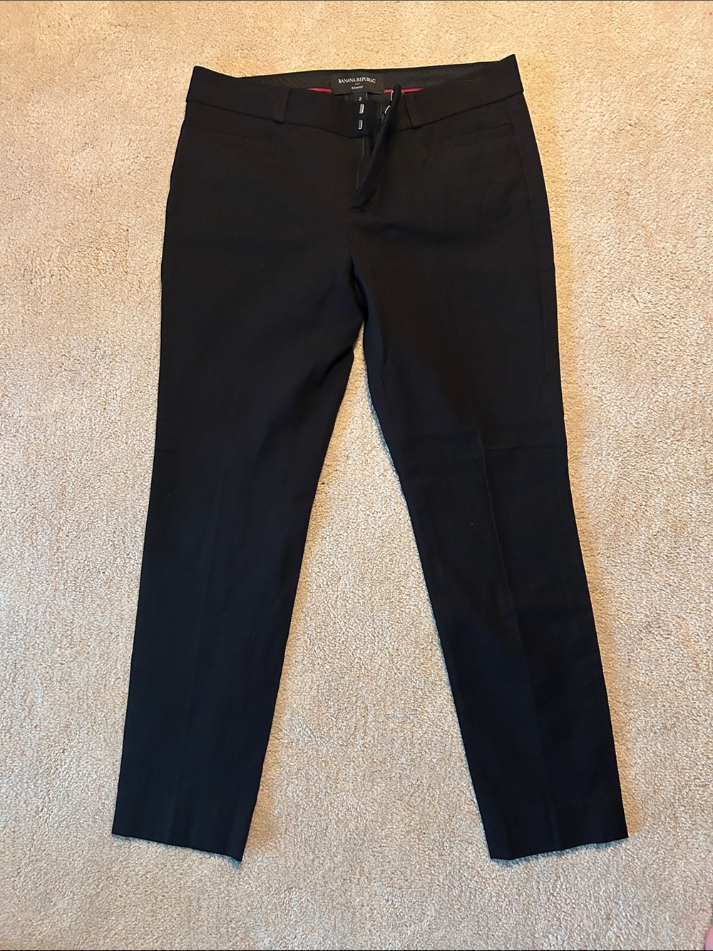 Banana Republic Black Capri Dress Pants
